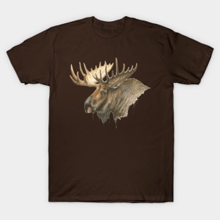 Moose Portrait T-Shirt